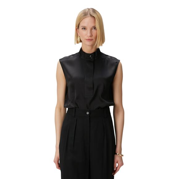ANINE BING Geneva Top in Black in XS - Picture 2 of 11